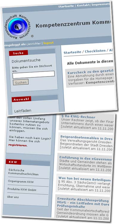 Screenshots Radio Körner