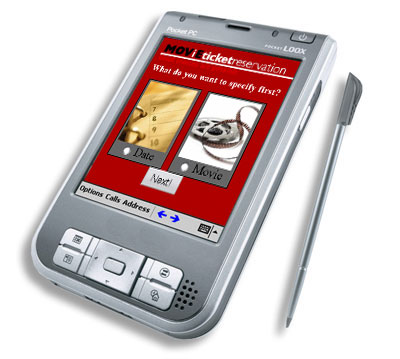 PDA runs multimodal application