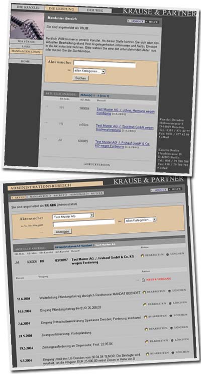 Screenshots Radio Körner